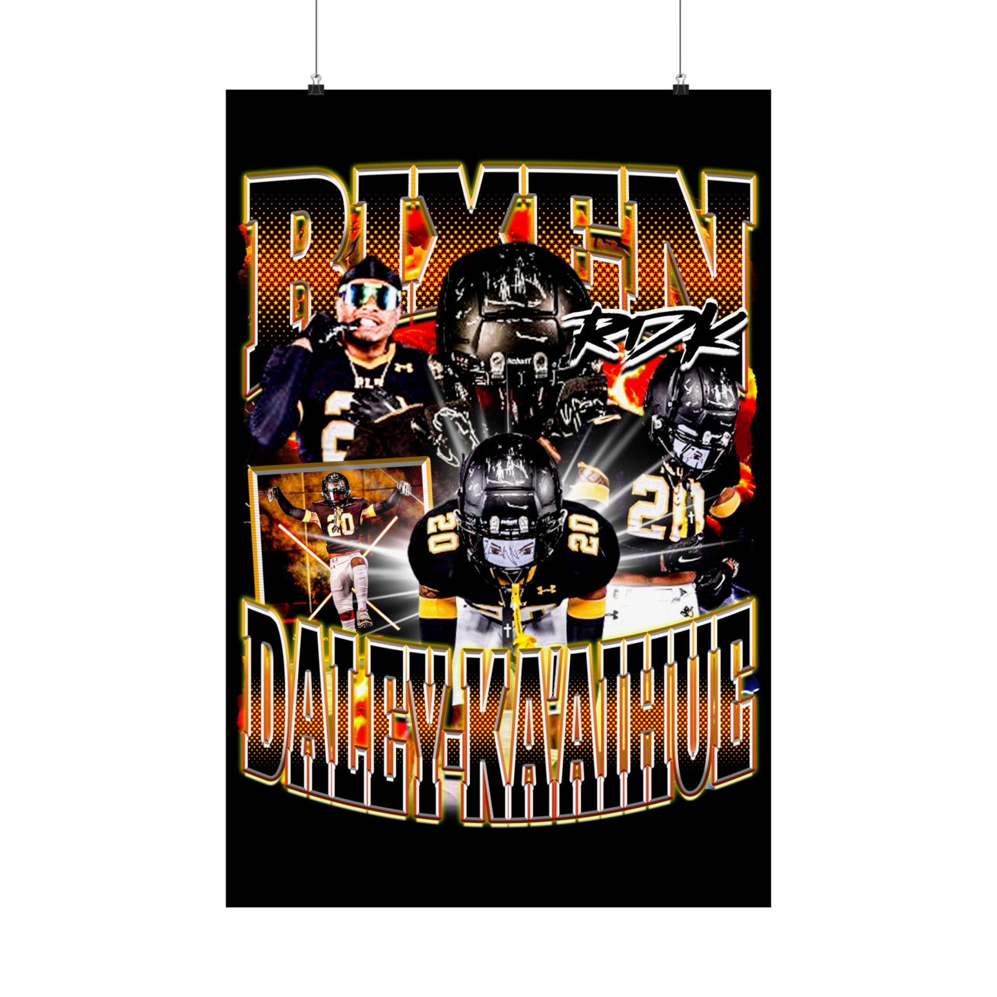 Rixen Daley Poster 24" x 36"