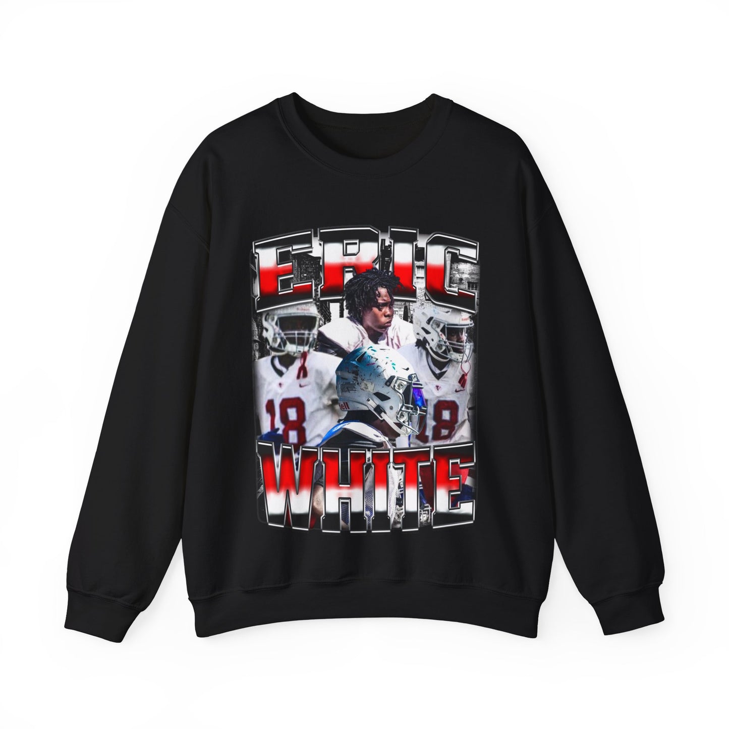 Eric White Crewneck Sweatshirt