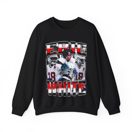 Eric White Crewneck Sweatshirt