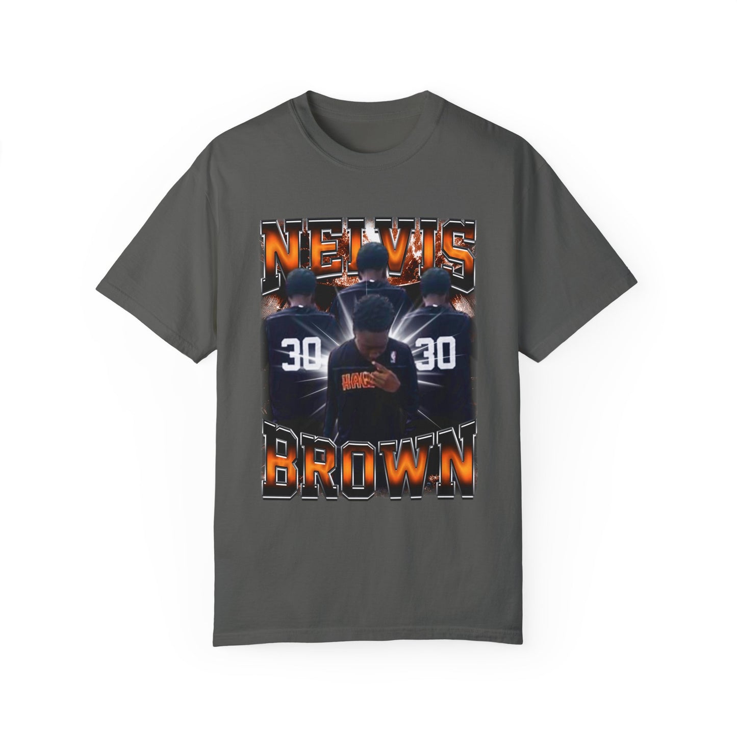 Nelvis Brown Heavyweight Premium Tee