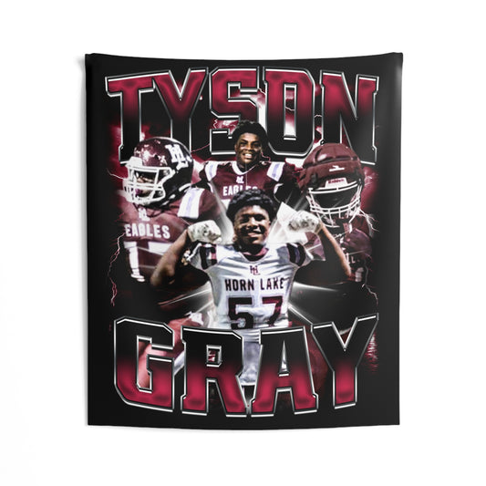 Tyson Gray Tapestry 50” x 60”