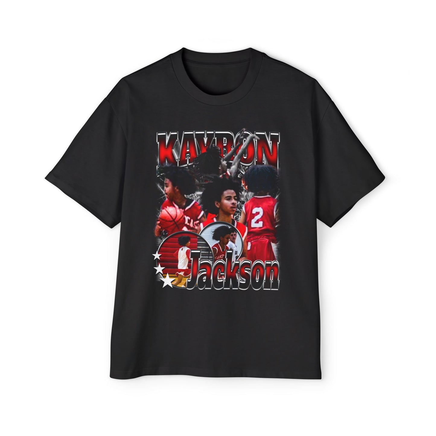 Kayron Jackson Oversized Retro Tee