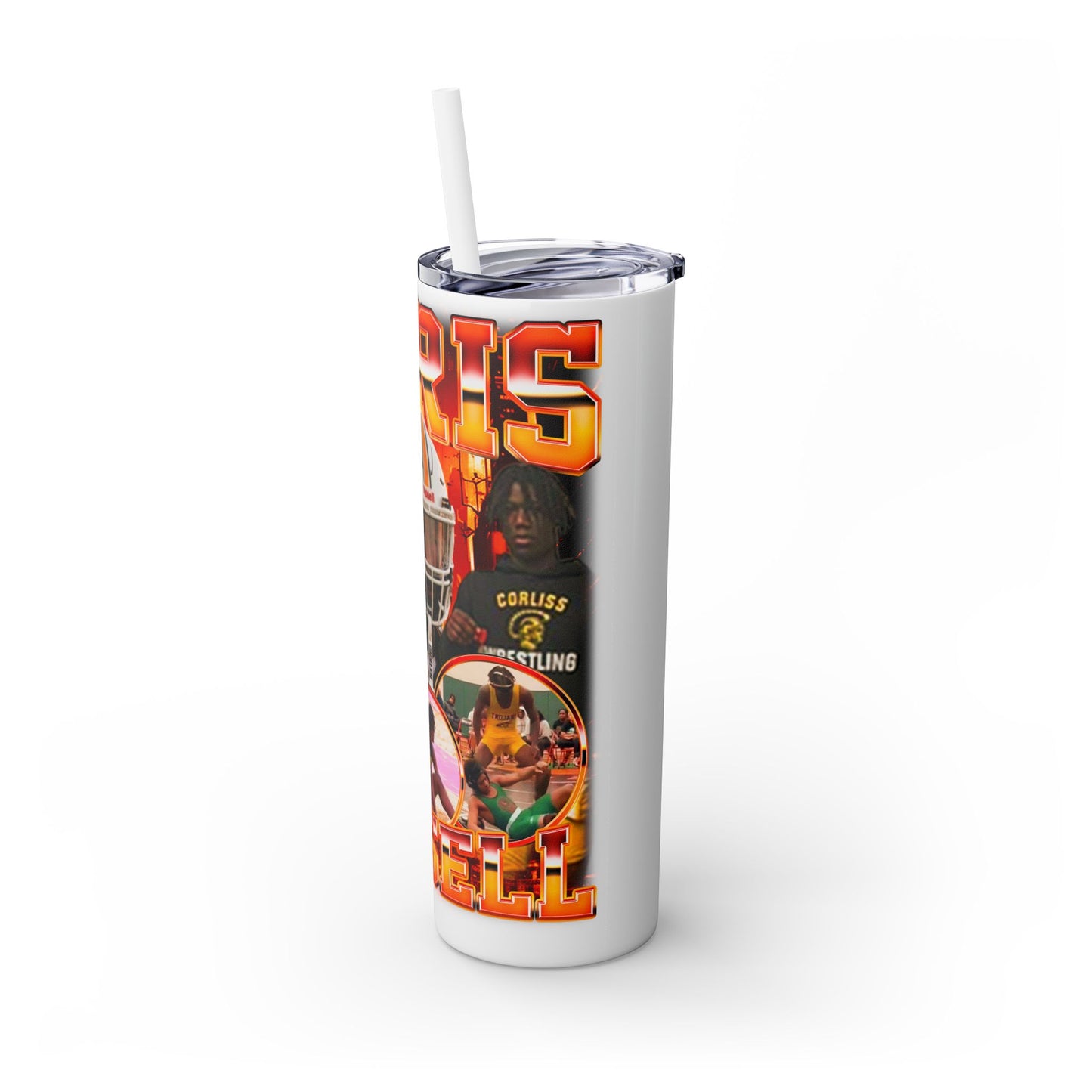 Chris Russell Stainless Steal Tumbler
