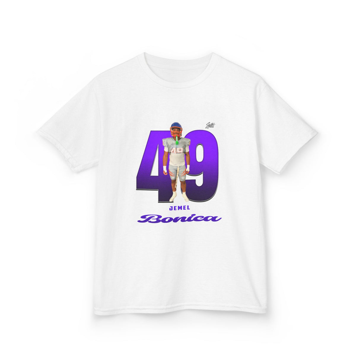 Jemel Bonica Youth Heavy Cotton Tee