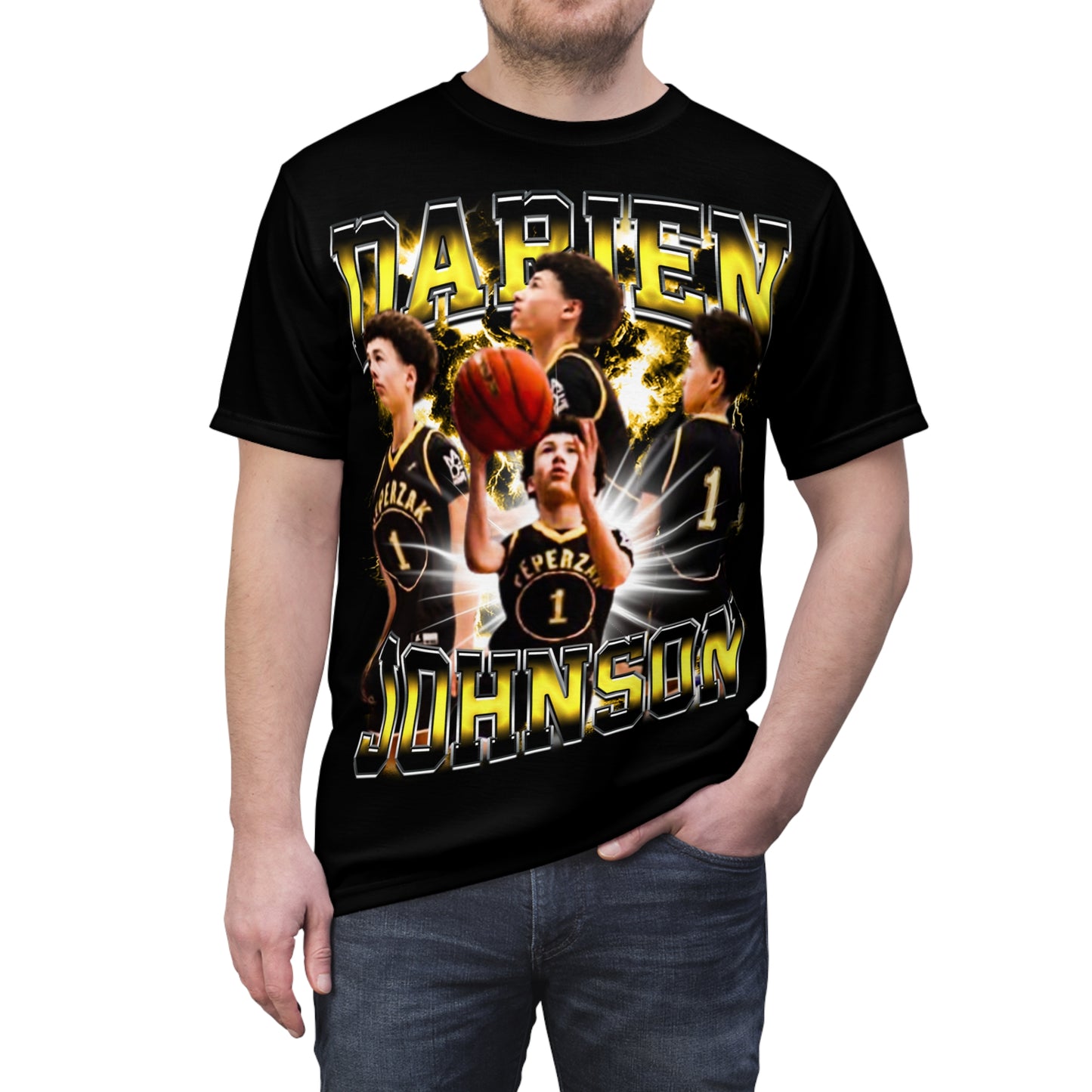 Darien Johnson Vintage Full Print Tee
