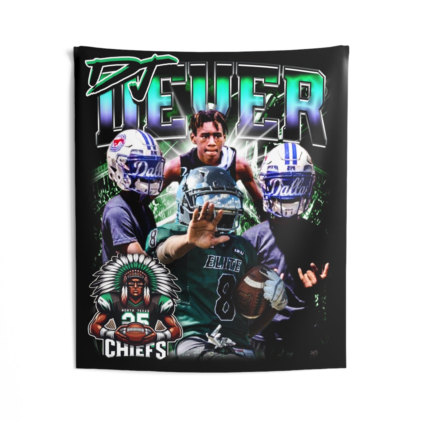 DJ Dever Tapestry 50” x 60”