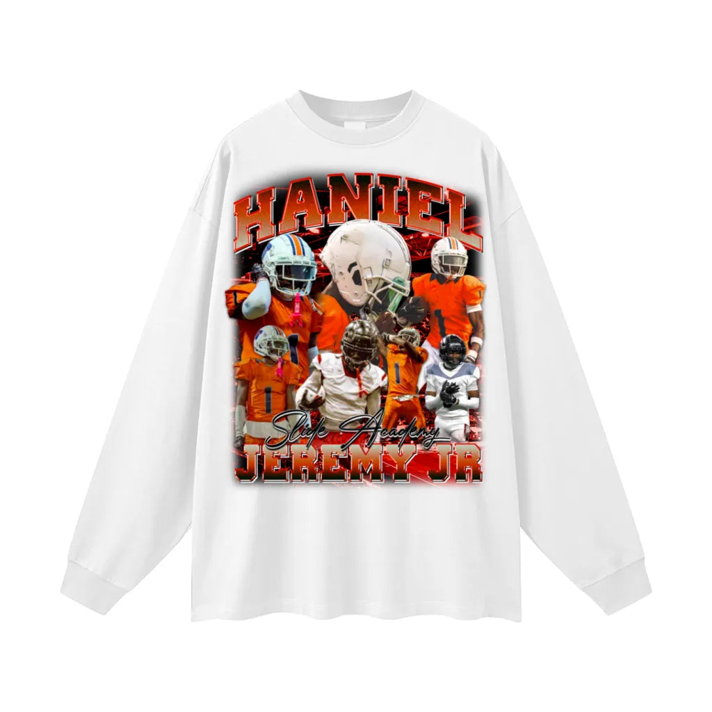 Haniel Jeremy JR Oversized Long Sleeve Tee