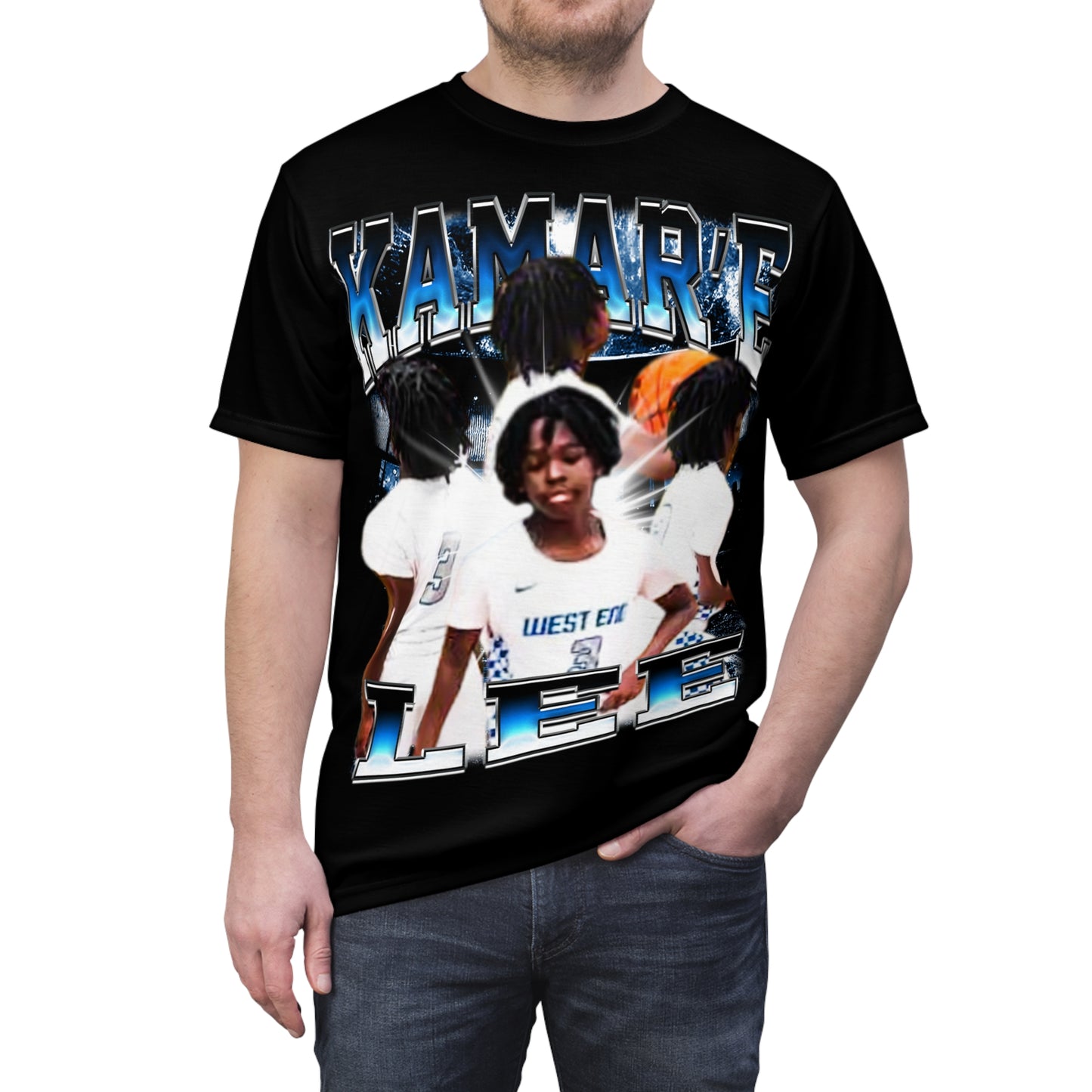 Kamar'e Lee Vintage Full Print Tee