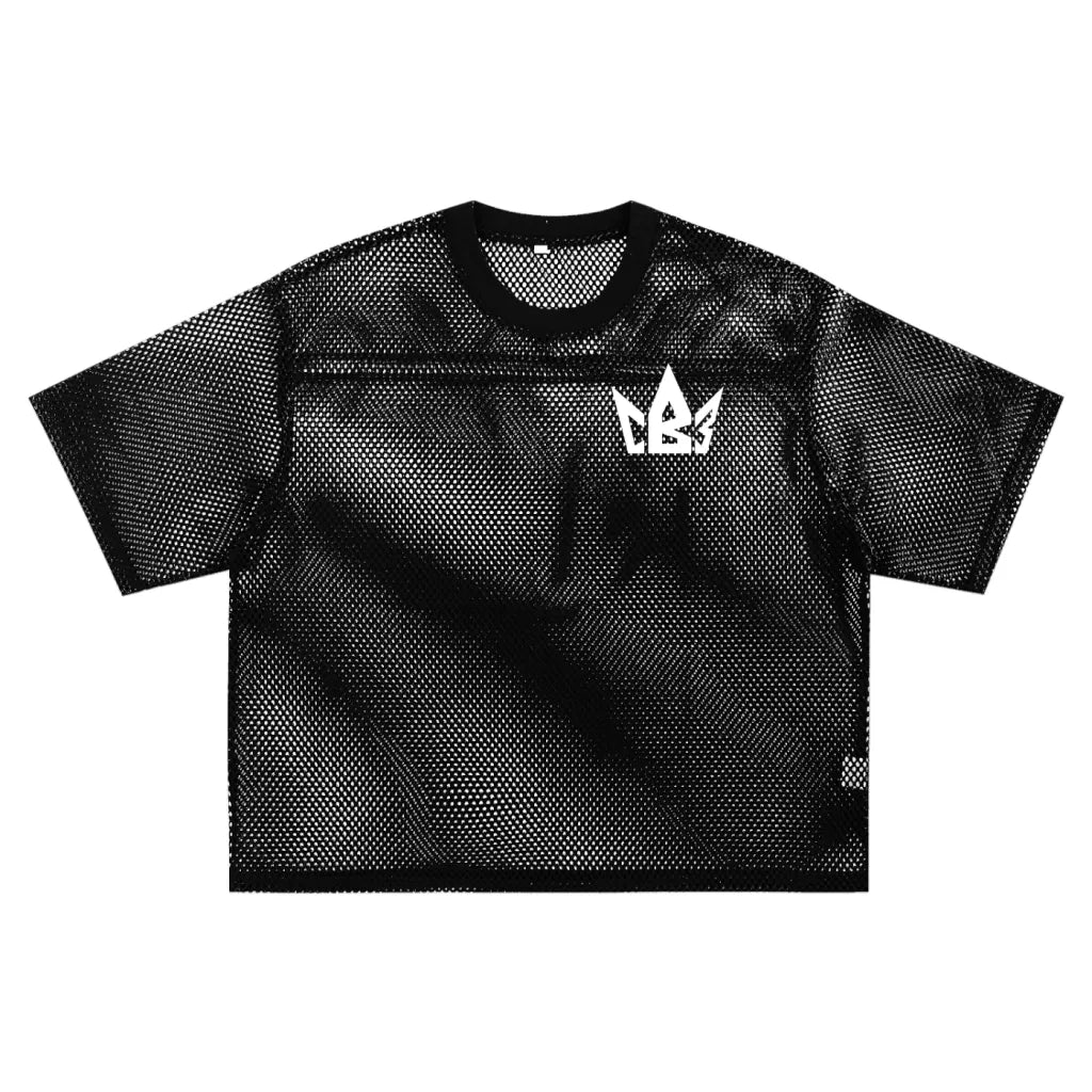 Charles brooks lll See-through Boxy Net T-Shirt