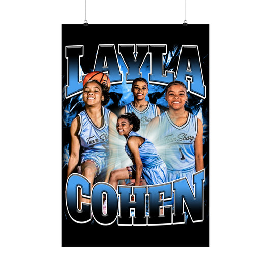 Layla Cohen Poster 24" x 36"