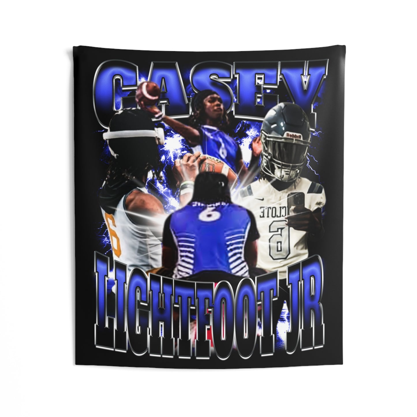 Casey Lightfoot Jr Tapestry 50” x 60”