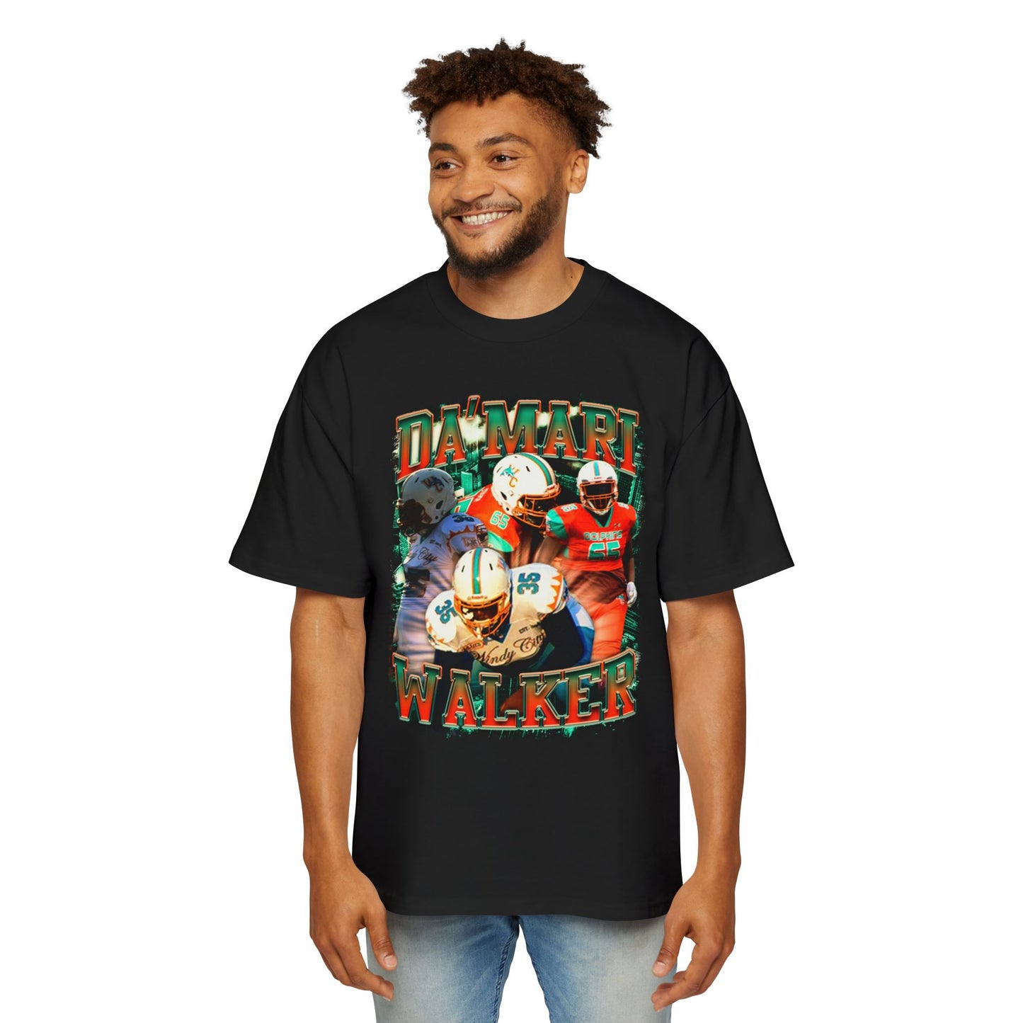 Da'mari Walker Oversized Retro Tee