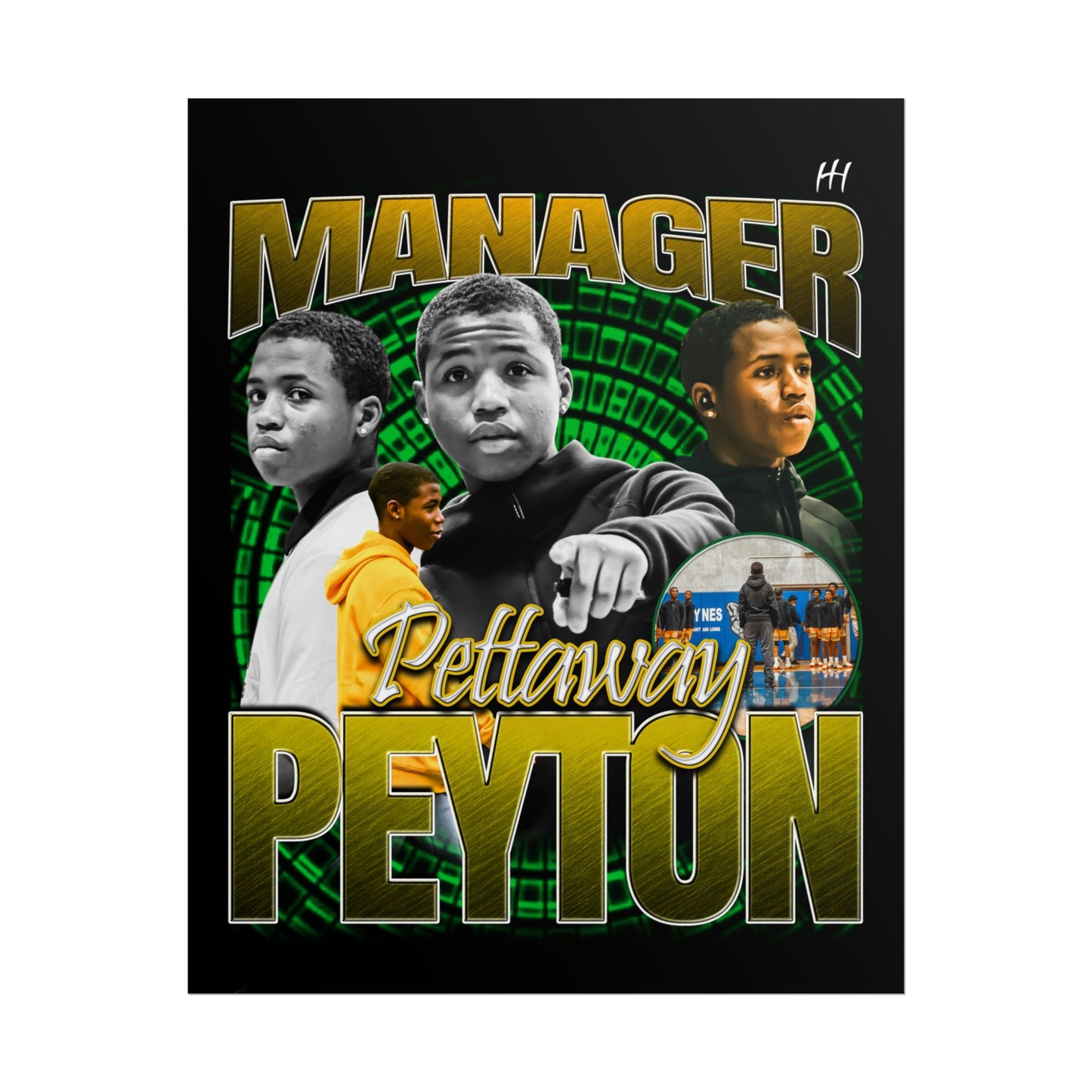 Manager Peyton Poster
