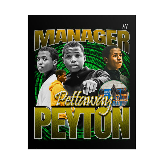 Manager Peyton Poster