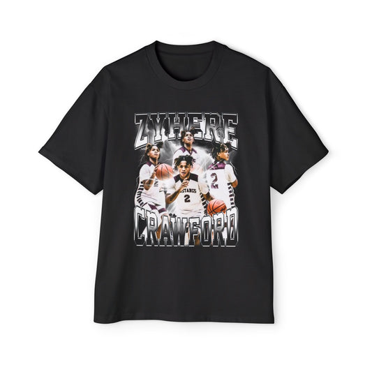 Zyhere Crawford Oversized Retro Tee