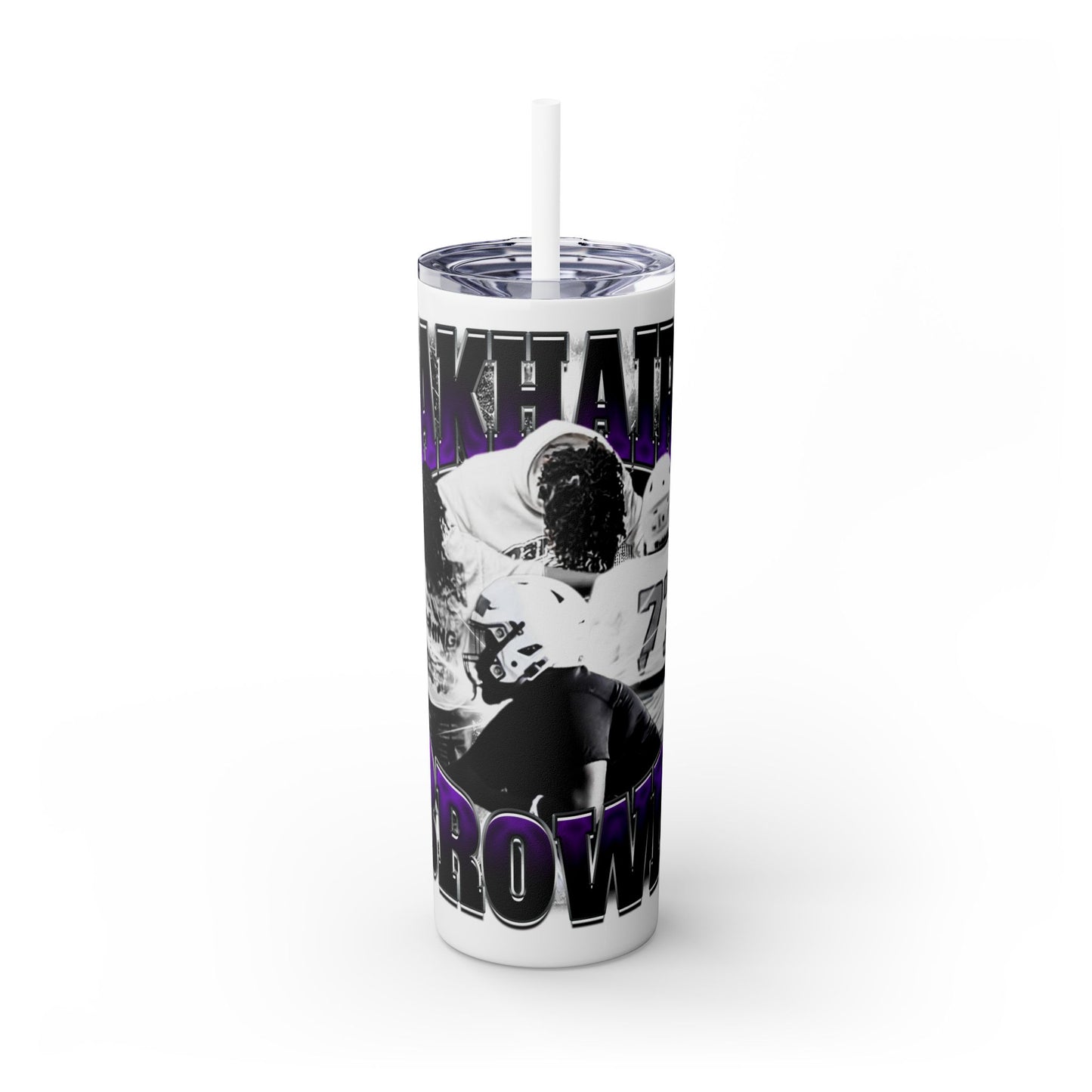 Jakhairi Brown Stainless Steal Tumbler