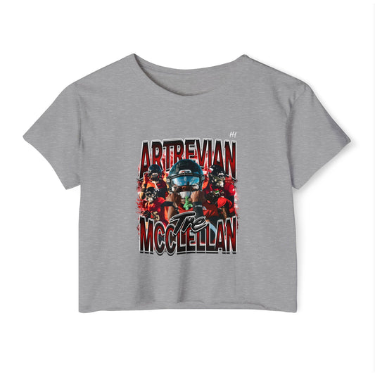 Artrevian Mcclellan Crop Top