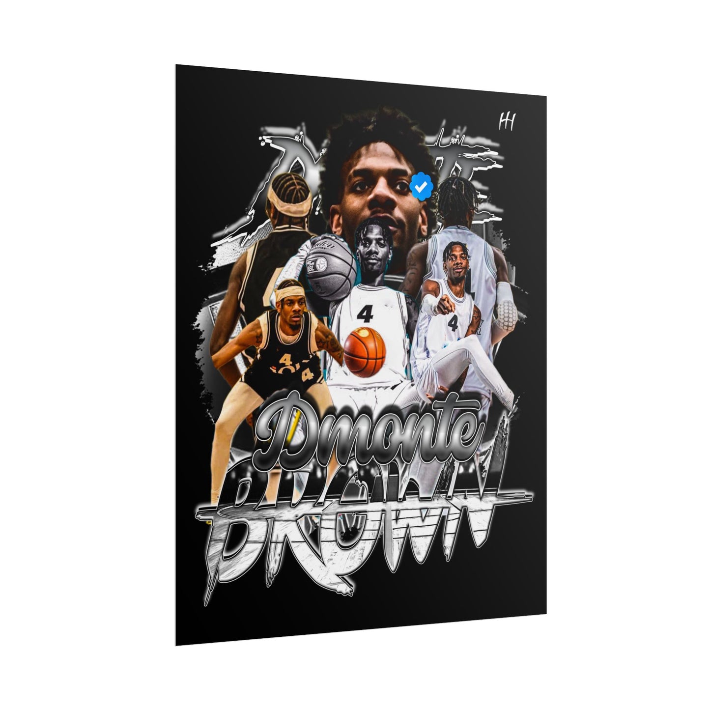Dmonte Brown Poster
