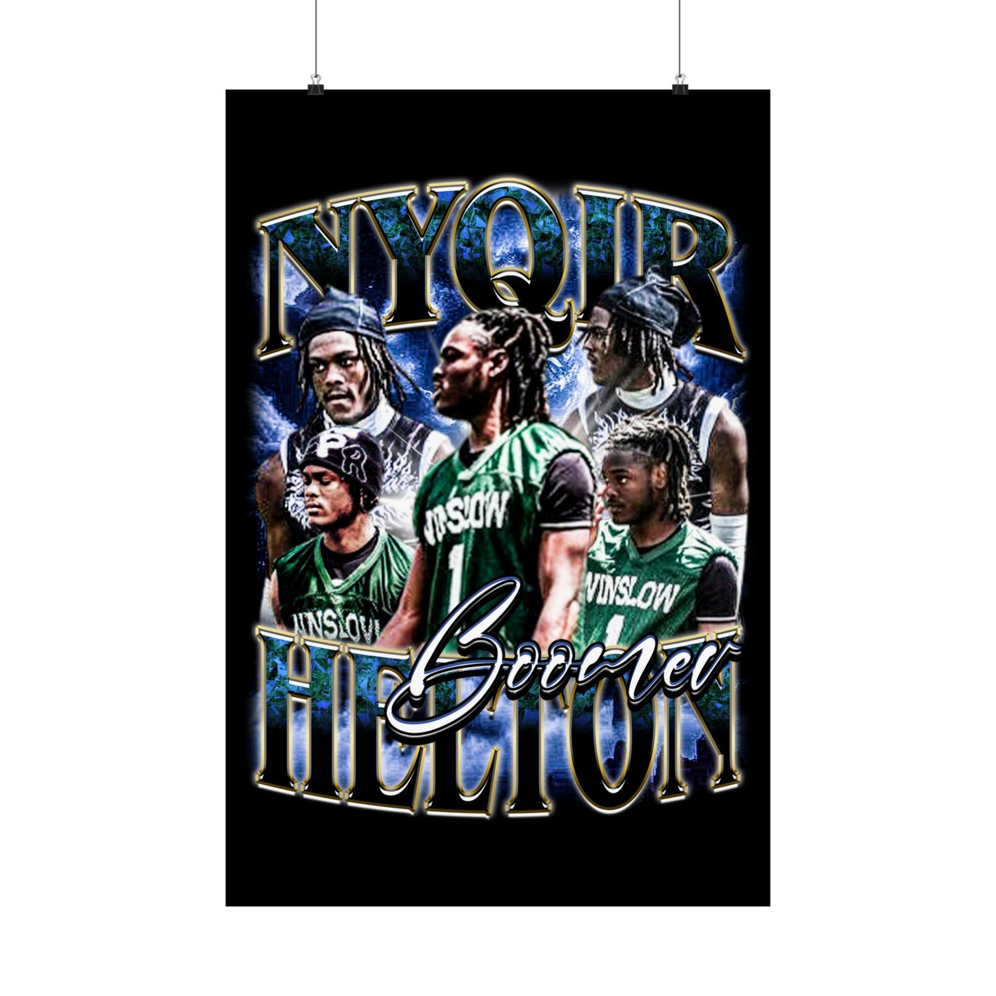 Nyqir Helton Poster 24" x 36"