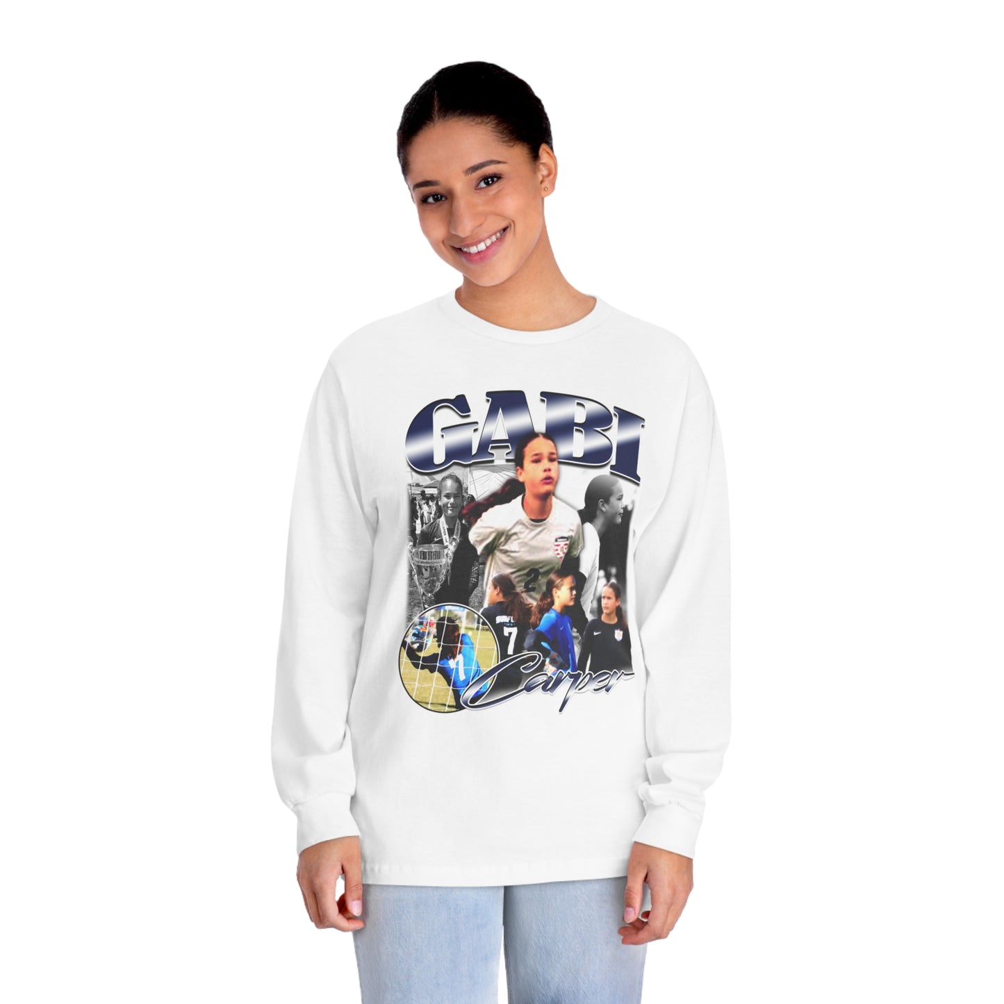 Gabi Carper Long Sleeve T-Shirt