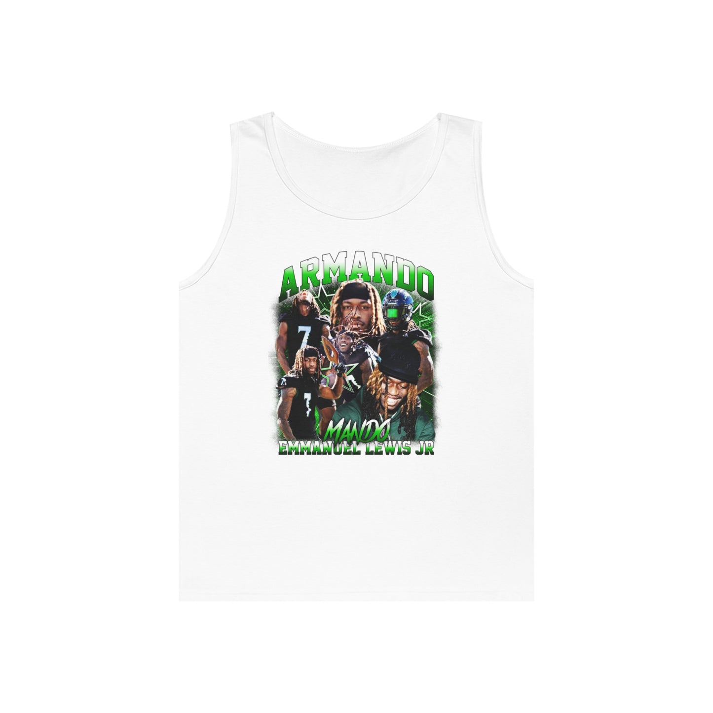 Armando Emmanuel Lewis Jr Heavy Cotton Tank Top