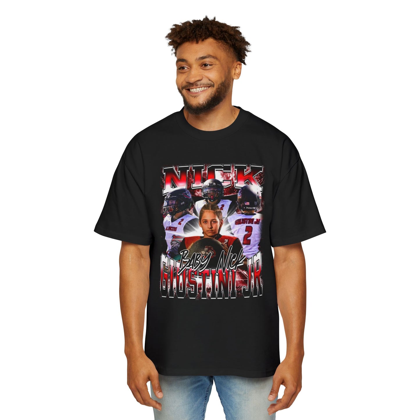 Nick Giustini Jr Oversized Retro Tee