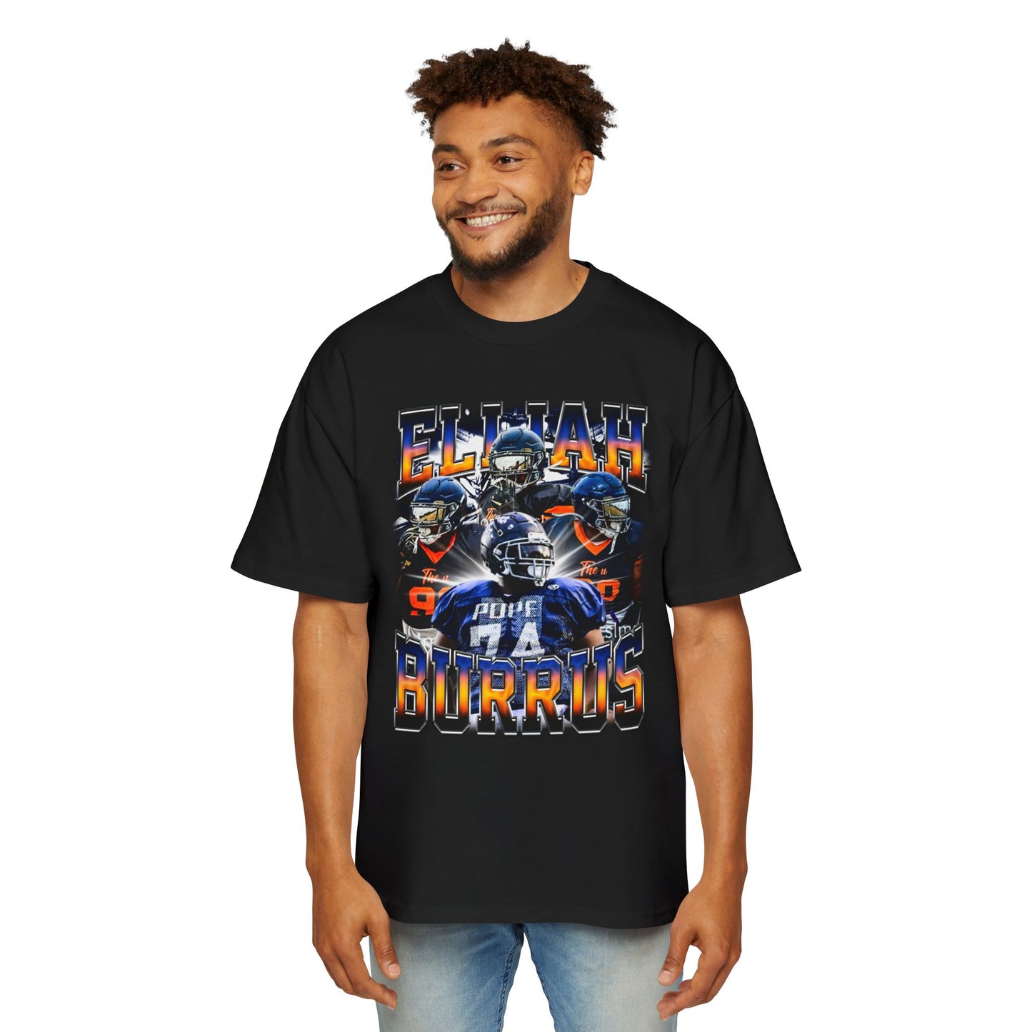 Elijah Burrus Oversized Retro Tee
