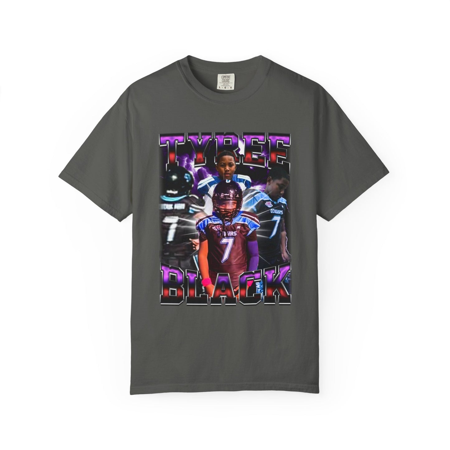 Tyree Black Heavyweight Premium Tee