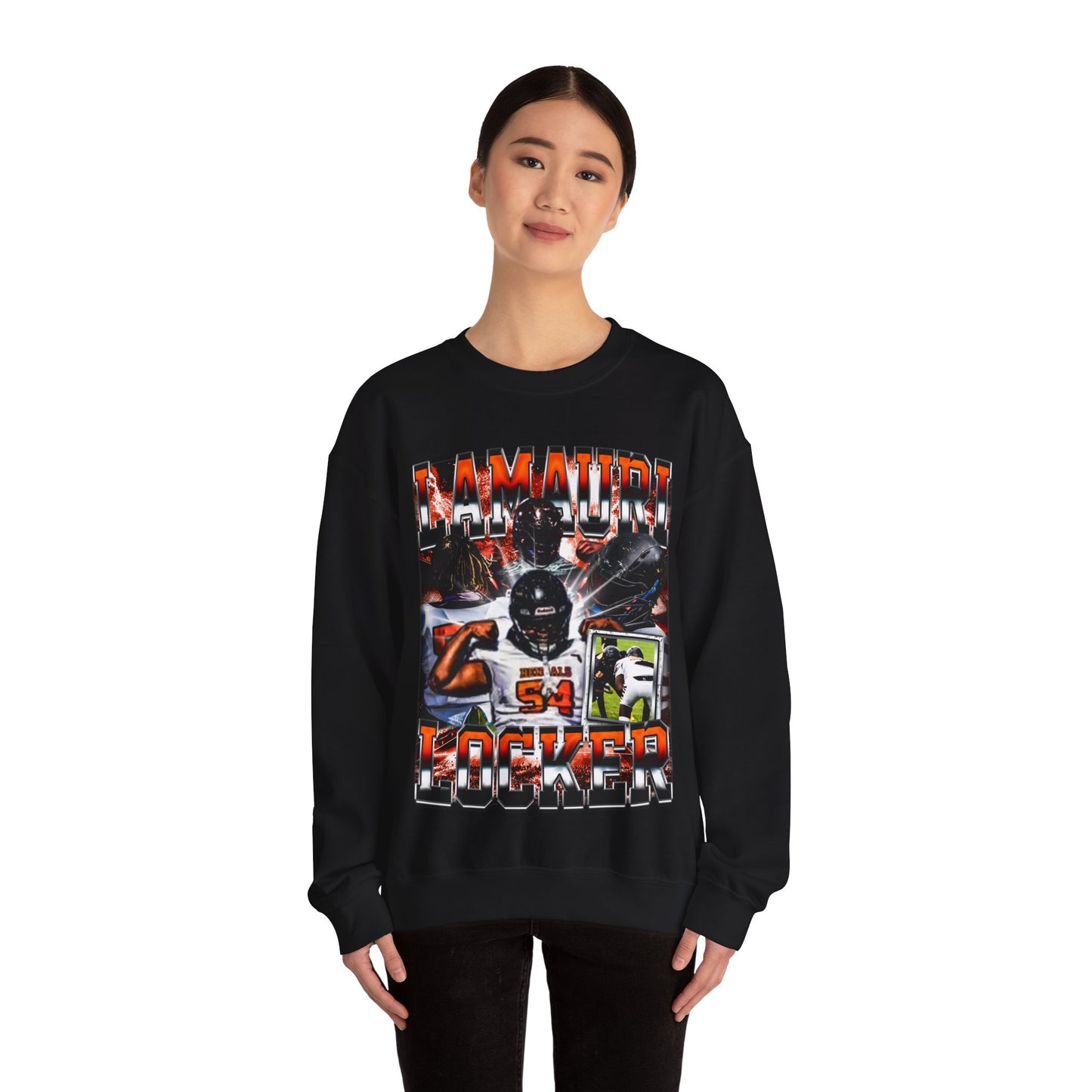 Lamauri Locker Crewneck Sweatshirt