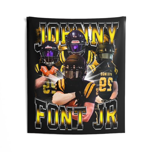 Johnny Font Jr Tapestry 50” x 60”