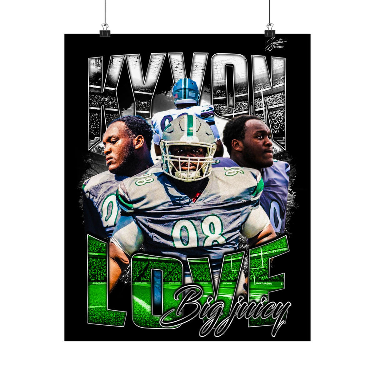 Kyvon Love  Posters