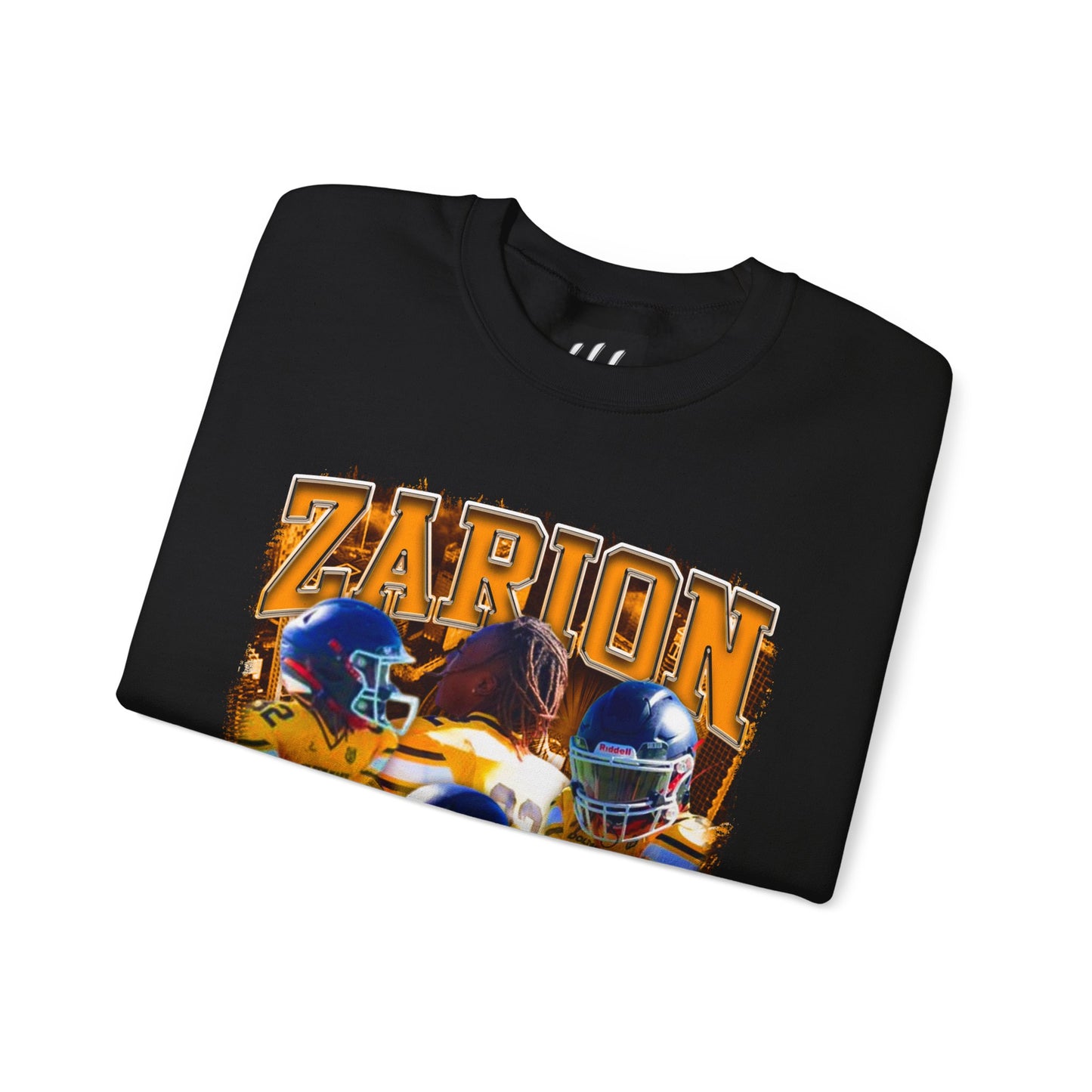 Zarion White Crewneck Sweatshirt