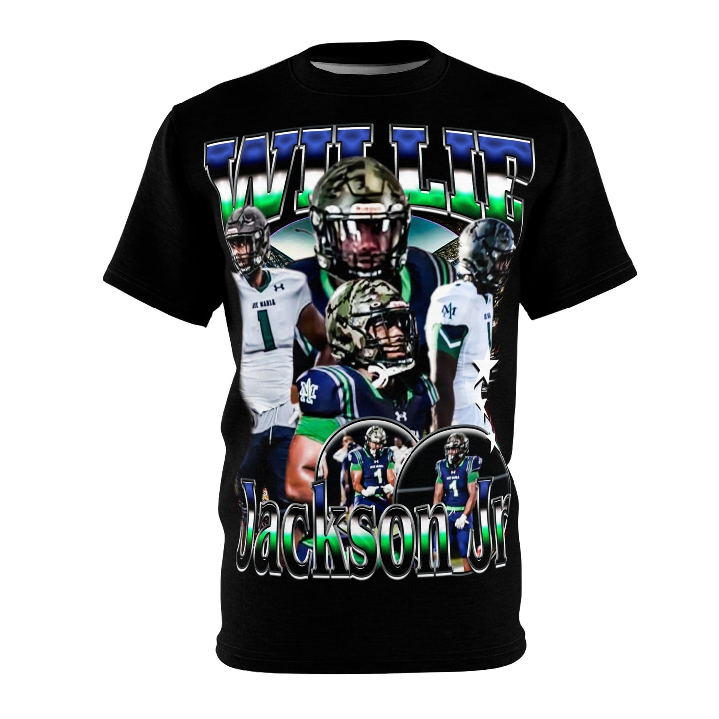 Willie Jackson Jr Vintage Full Print Tee