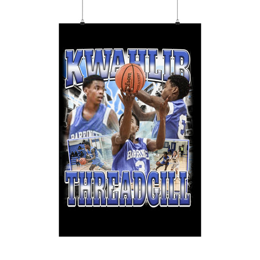 Kwahlib Threadgill Poster 24" x 36"