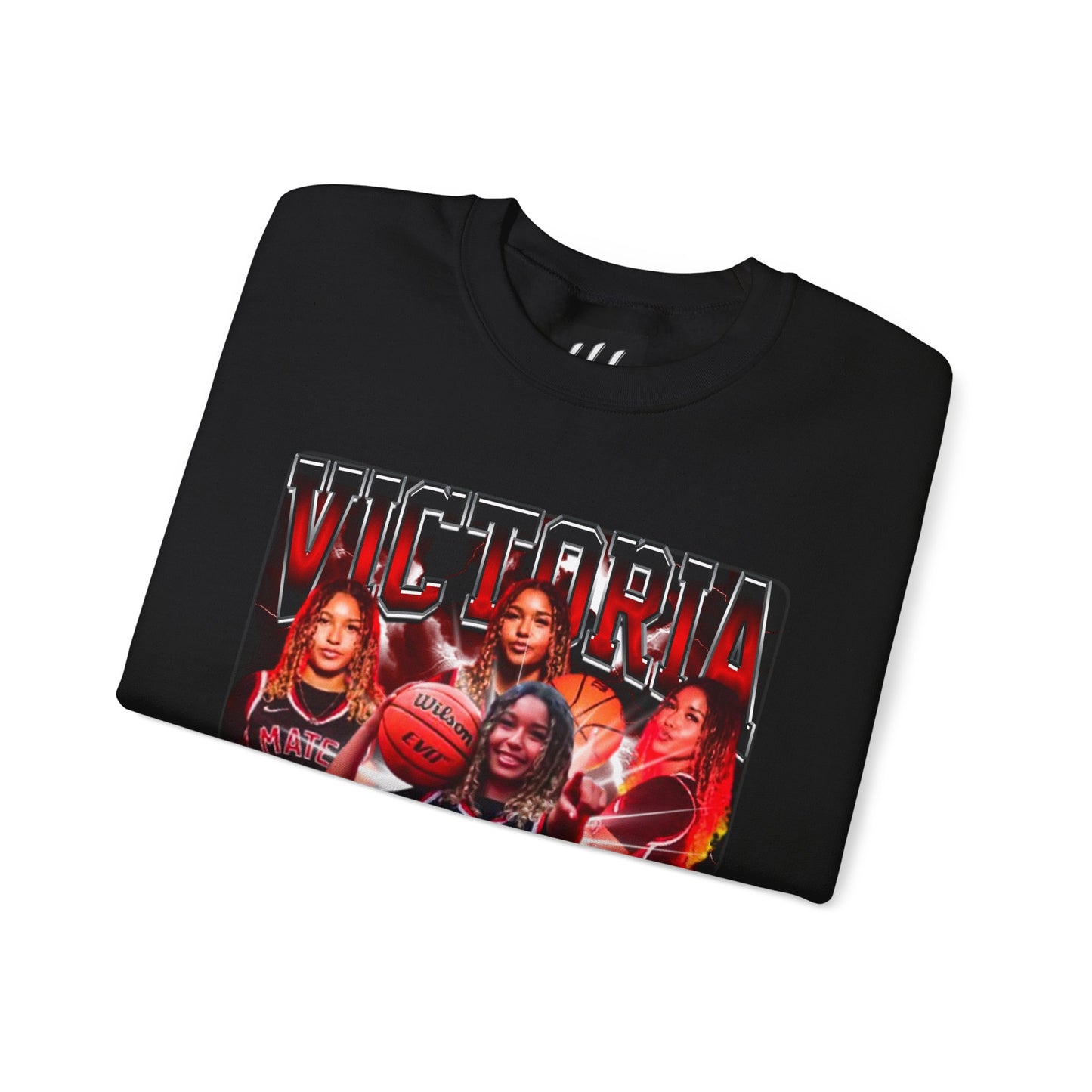 Victoria White-Rubio Crewneck Sweatshirt
