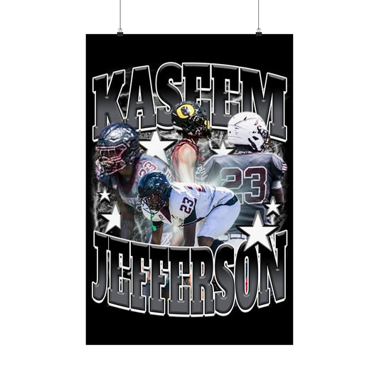 Kaseem Jefferson Poster 24" x 36"