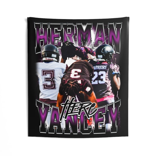 Herman Herc Yancey Tapestry 50” x 60”