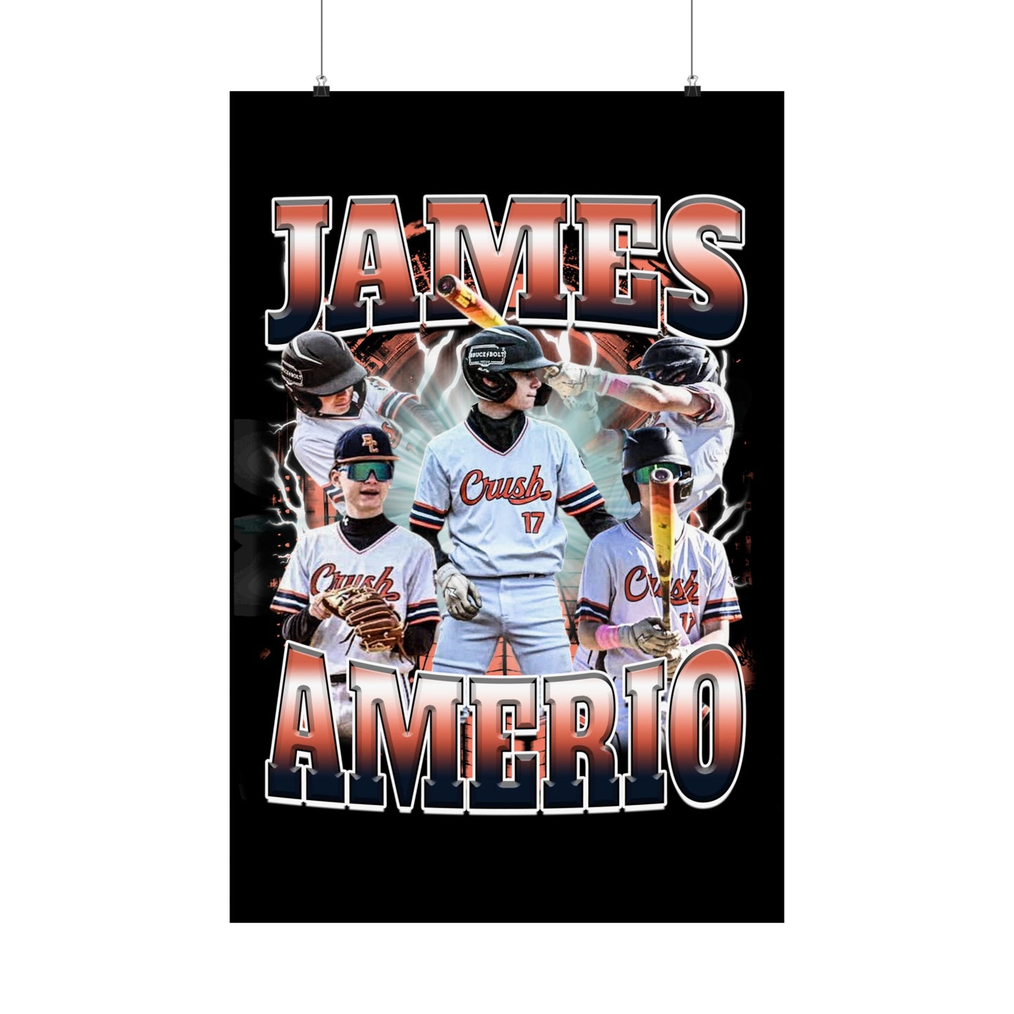 James Amerio Poster 24" x 36"