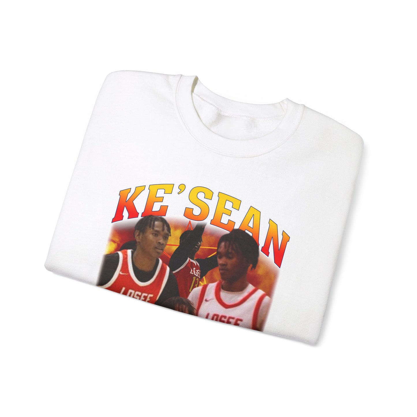 Ke'sean White Crewneck Sweatshirt