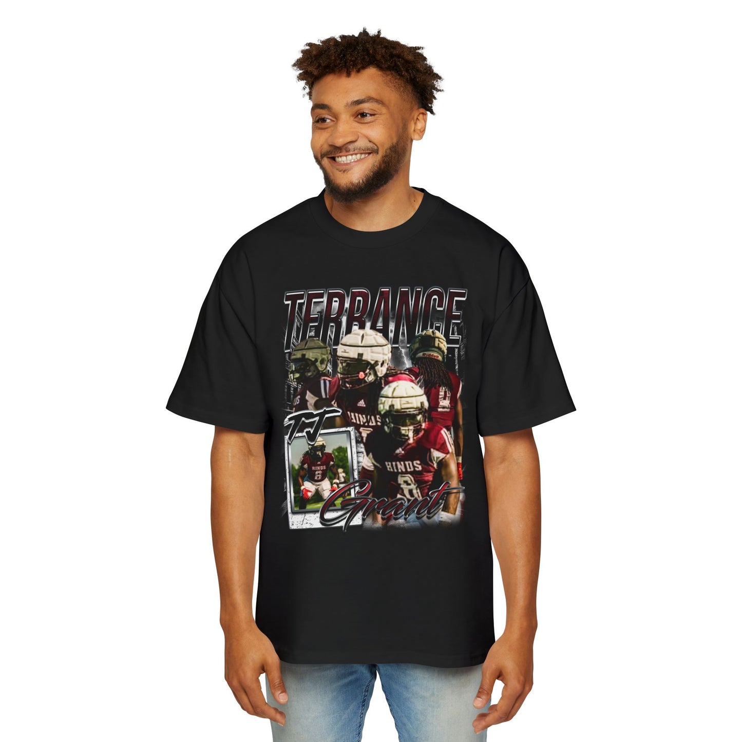 Terrance Grant Oversized Retro Tee