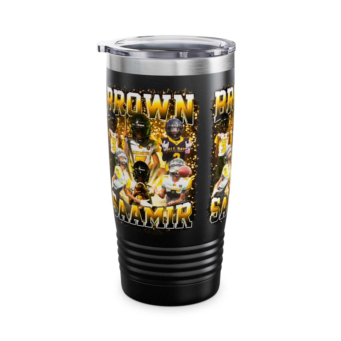 Saamir Brown Stainless Steel Tumbler