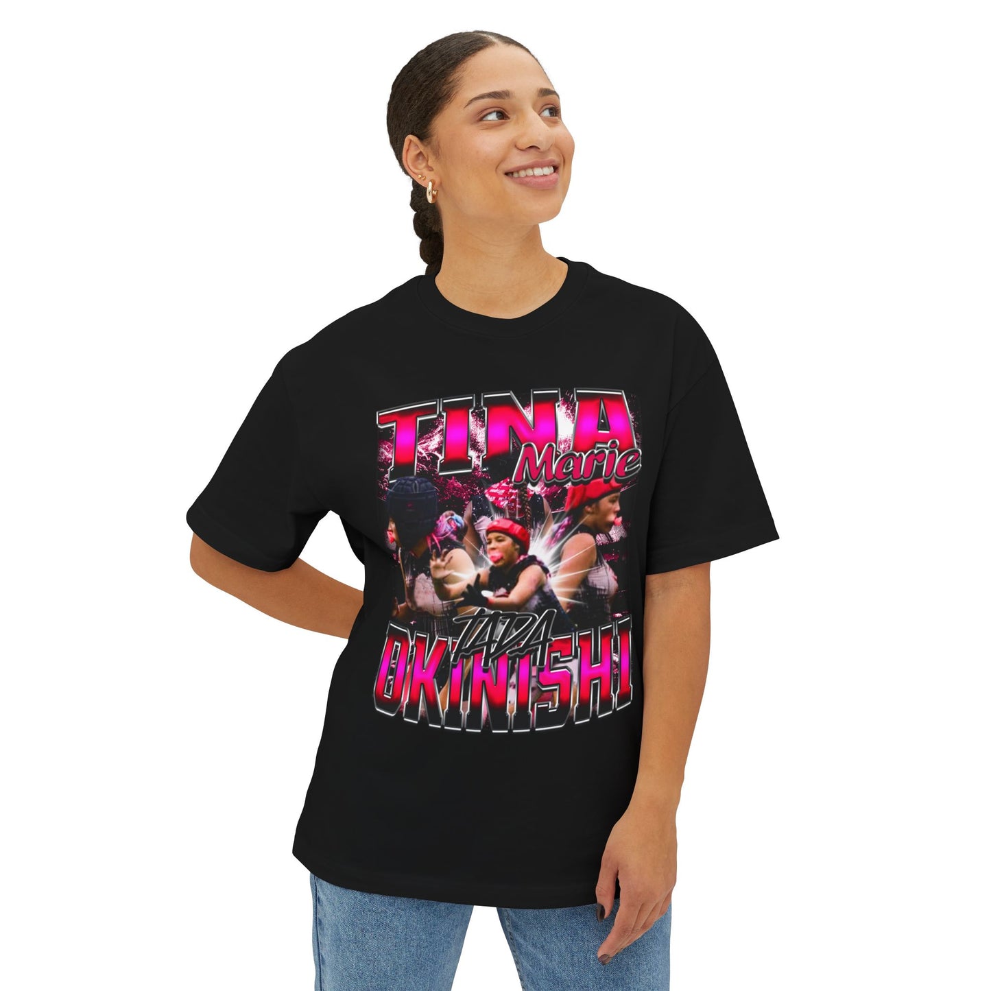 Tina Marie Okinishi Oversized Vintage Tee