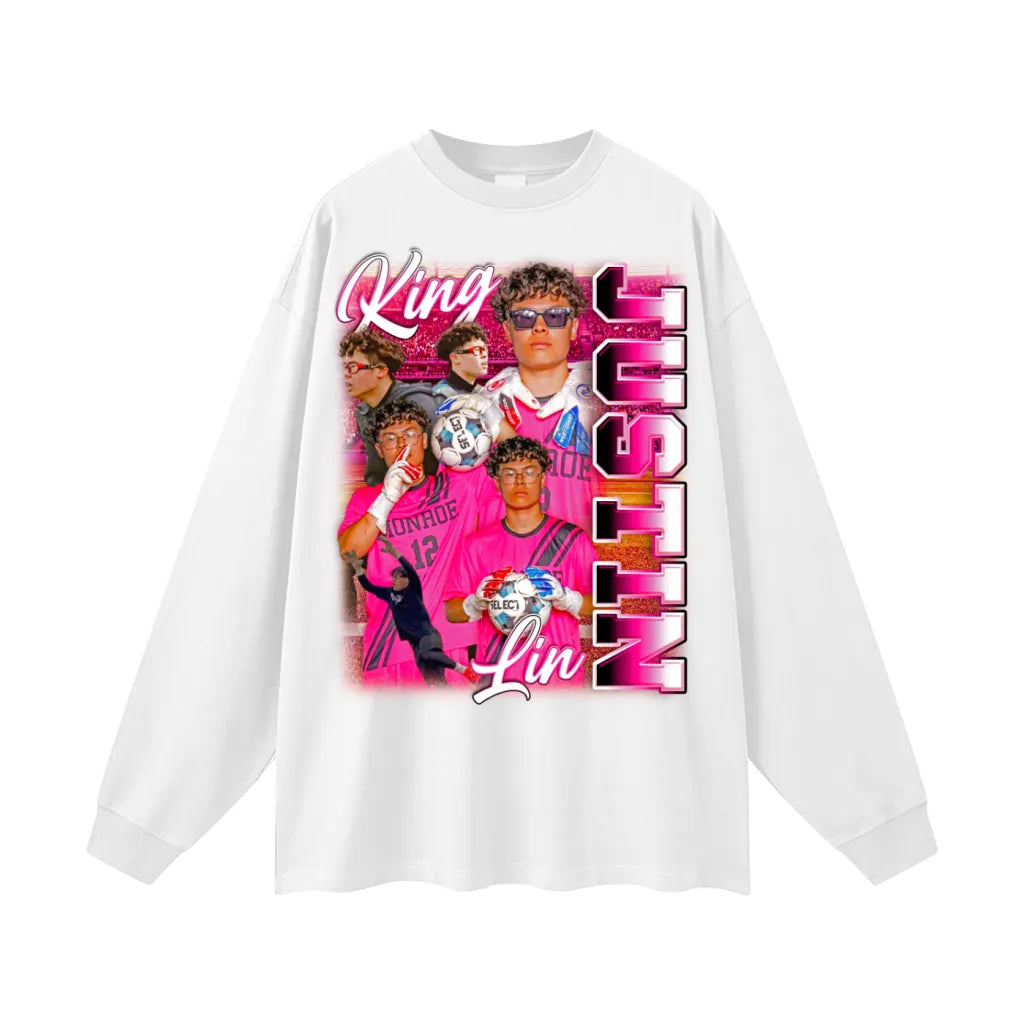 Justin Lin Oversized Long Sleeve Tee