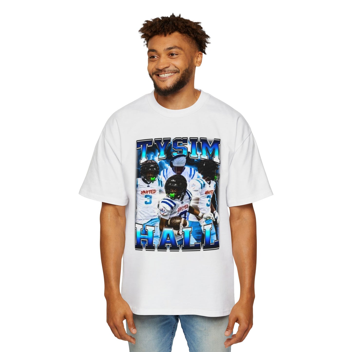 Tysim Hall Oversized Retro Tee