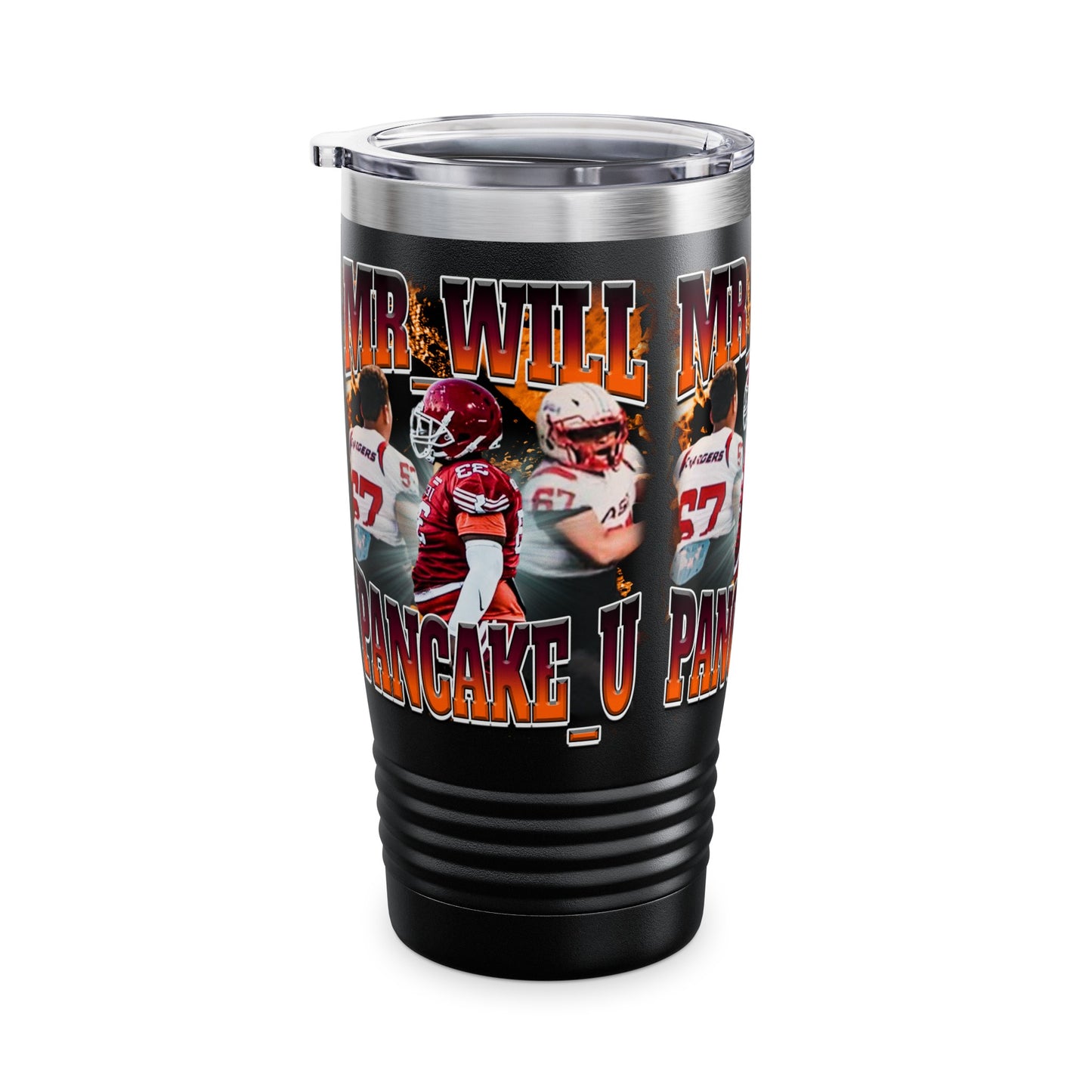 Mr_will Pancake_u Stainless Steal Tumbler