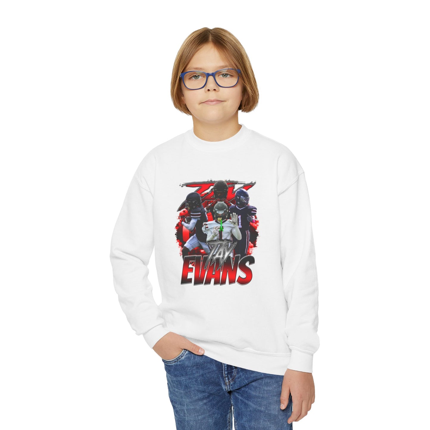 Tay Evans Youth Crewneck Sweatshirt