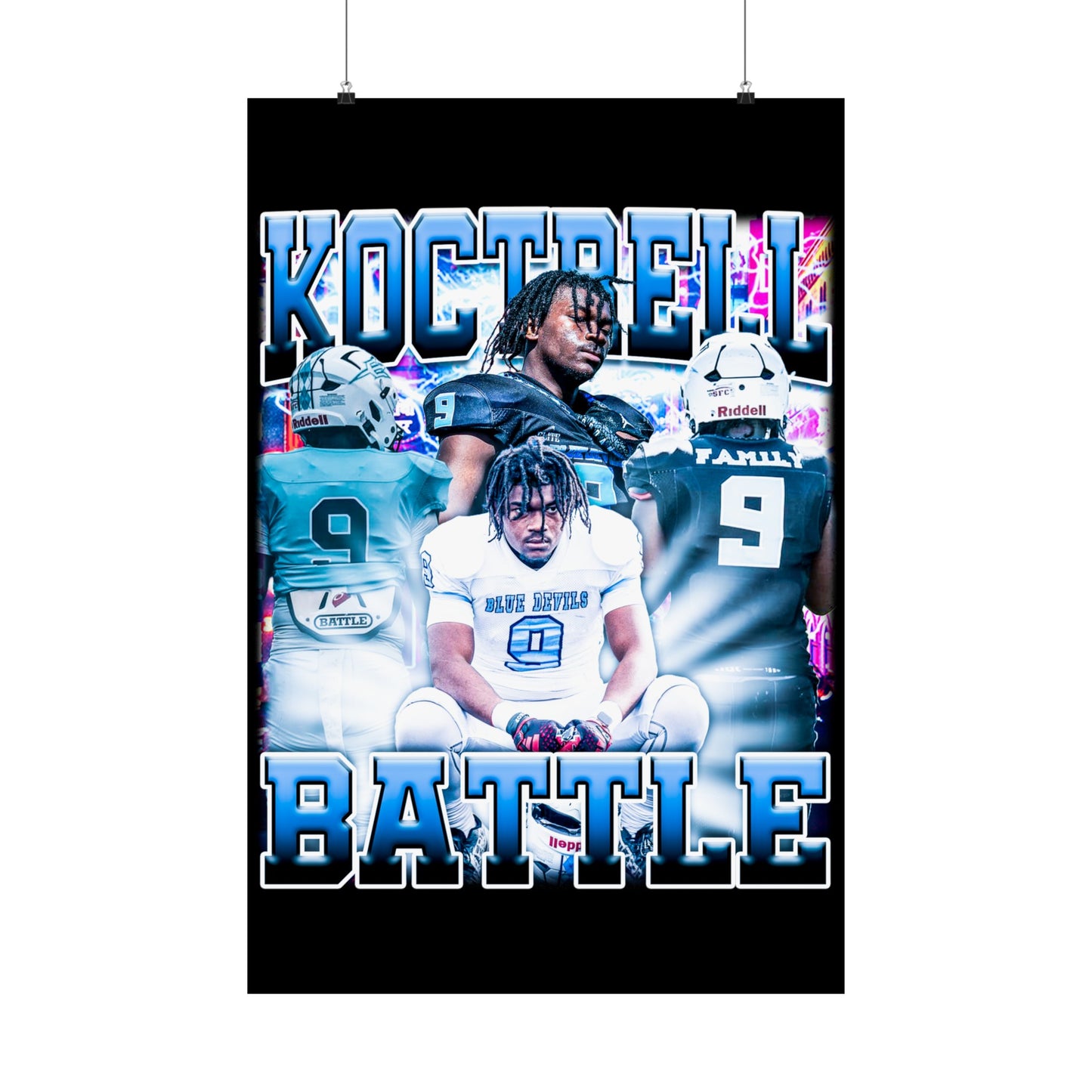 Koctrell Battle Poster 24" x 36"