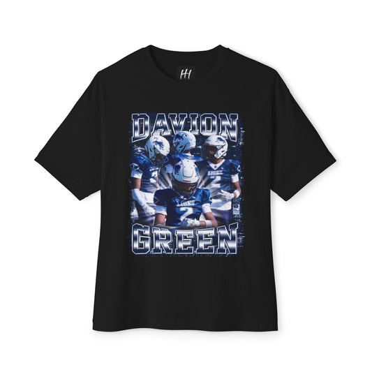 Davion Green Oversized Tee