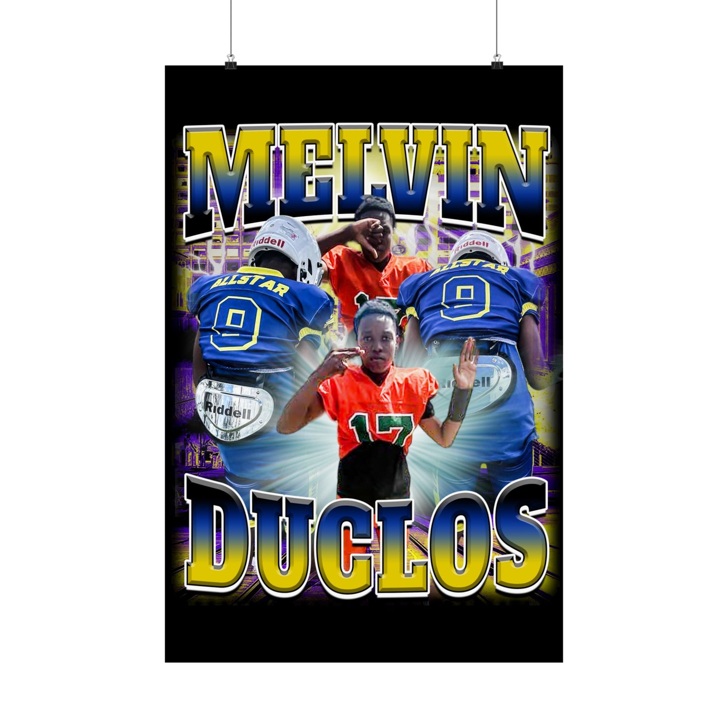 Melvin Duclos Poster 24" x 36"