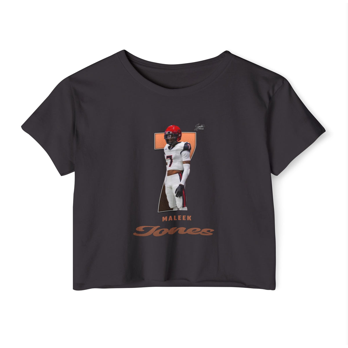 Maleek jones Crop Top